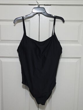 Hurley Black One-Piece Swim Suit